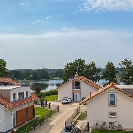 5 Sterne-Ferienhaus Eisvogel Am See Mit Sauna Und Kamin كراكو آم زيه المظهر الخارجي الصورة