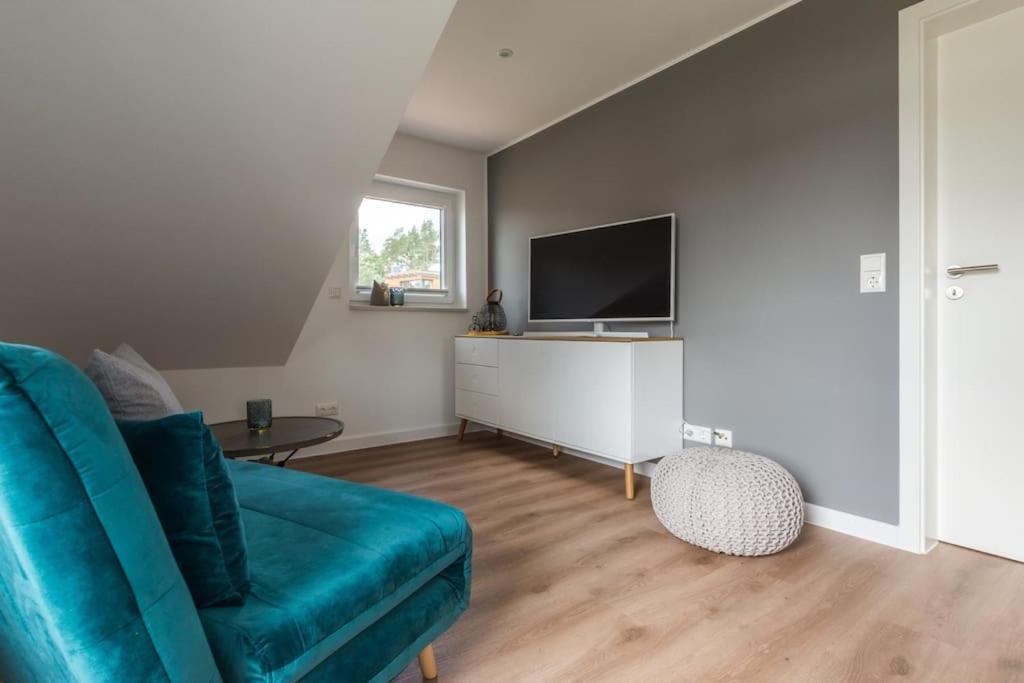 5 Sterne-Ferienhaus Eisvogel Am See Mit Sauna Und Kamin كراكو آم زيه المظهر الخارجي الصورة